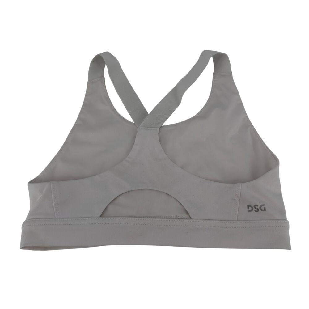 DSG White Racerback‎ Sports Bra - Women's Small
